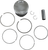 Wiseco Piston Kit - 85.00 mm - Yamaha [40076M08500]