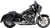 Cobra Turn Out 2-into-1 Exhaust System - Chrome [62711]