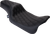 Drag Specialties Seats Predator 1Up Seat - Vinyl - Double Diamond Black Stitch - FLH '08-'23 [0801-1483]