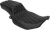 Drag Specialties Seats Performance Predator 2-Up Seat - Extended Reach - Vinyl - Silver Double Diamond Stitch [4691C]