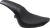 Drag Specialties Seats Predator Seat - Black - Smooth - FL/FX '06-'17 [0802-0392]