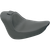 Drag Specialties Seats Solo Seat - Smooth - Driver Backrest - FL/FX '06-'17 [0802-0626]