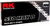 RK 530 Max O - Drive Chain - 150 Links - Black/Chrome [530MAXO150BC]