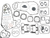 Cometic Complete Gasket Kit - .030" - 4/5 Speed - '84-'88 Big Twin [C9847F]