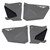 PRO ARMOR P1910D003TM TRADITIONAL HALF DOORS TITANIUM METALLIC
