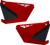 PRO ARMOR P199D003PR RZR PRO XP DOORS PERFORMANCE RED POL