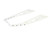 PRO ARMOR NXPRB232-WHT NXT LVL REAR BUMPER WHITE POL MATRYX