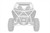 PRO ARMOR P141C023WH-133 BAJA CAGE W/NO INTRUSION WHITE