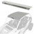 PRO ARMOR P141R123GG ASYLUM ROOF W/ LIGHT BAR GHOST GREY
