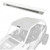 PRO ARMOR P141R123WH ASYLUM ROOF W/ LIGHT BAR WHITE