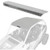 PRO ARMOR P141R123TS ASYLUM ROOF W/ LIGHT BAR TURBO SILVER