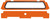 PRO ARMOR P141W461OM REAR WINDSHIELD ORANGE MADNESS