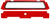 PRO ARMOR P141W461RD-293 REAR WINDSHIELD RED