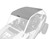 PRO ARMOR P141295TS ASYLUM ROOF TURBO SILVER