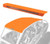 PRO ARMOR P144R123OR ASYLUM REAR WING W/ LIGHTBAR ORANGE