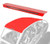 PRO ARMOR P144R123RD ASYLUM REAR WING W/ LIGHTBAR RED