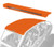 PRO ARMOR P144R123OM ASYLUM REAR WING W/ LIGHTBAR ORANGE MADNESS