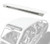 PRO ARMOR P144R124MW ASYLUM ROOF W/RR LIGHTBAR PKT MATTE WHITE