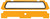 PRO ARMOR P144W461OR-446 REAR WINDSHIELD ORANGE