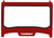 PRO ARMOR P187W462PR ASYLUM FRONT WINDSHIELD W/PCKT PERFORMANCE RED