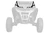 PRO ARMOR P188C048GG CAB ONLY CAGE W/V INTRUSION GHOST GREY