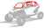 PRO ARMOR P1910C049RD PRO XP CAGE W/NO INTRUSION RED