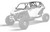 PRO ARMOR P1910C049TM PRO XP CAGE W/NO INTRUSION TITANIUM METALLIC