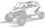 PRO ARMOR P1910C050SSM PRO XP CAGE W/V INTRUSION SPARKLE SILVER METALLIC