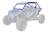 PRO ARMOR P191C023PB BAJA CAGE W/NO INTRUSION POLARIS BLUE