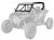 PRO ARMOR P191C028MWP CAB ASYLUM CAGE W/V INTRUSION MATTE WHITE PEARL