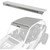 PRO ARMOR P141R124TMM ASYLUM ROOF W/REAR LIGHT & LT BAR PCKT TITANM MATTE MTLC