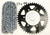 VORTEX CK6270 SPROCKET/CHAIN KIT STL/ALU 15/45T BLK RX3 520-114L BLK