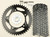VORTEX CK6287 SPROCKET/CHAIN KIT STL/ALU 15/45T BLK RX3 520-114L BLK