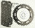 VORTEX CK6328 SPROCKET/CHAIN KIT STL/ALU 15/42T BLK RX3 520-106L BLK
