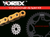 VORTEX CKG6453 SPROCKET/CHAIN KIT STL/STL 16/45T SIL SX3 525-110L GLD
