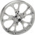 Coastal Moto Wheel - Largo 3D - Front - Dual Disc/with ABS - Black/Chrome - 21x3.5 [3DLGO213SBABST]