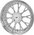 Coastal Moto Wheel - Marlin 3D - Rear - Black Cut - 18x7 - Trike [3DMAR187TBM]
