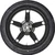 Coastal Moto Daytona Rear Wheel - Black (18") | Dunlop AE Tire (180/55B18) [PKGDAY185SB24ABST]
