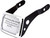 CYCLE VISIONS LP Plate Frame & Mount with Signals - FXDWG - Black [CV4651B]