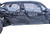Seizmik Soft Upper Doors - Black/Clear - Kawasaki - Mule [5120989]