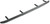 Woody's Snocross Competition Flat-Top® Wear Bar - 10" - 60° [SCC5000]