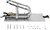 Pingel Wheel Chock - Series E-Track - Recessed - Removable - Chrome - 6-1/2" [WC65ER]