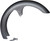 RWD V-TWIN LS-2 Custom Softail Front Fender - For 23" Wheels - 6" W x 45.5" L [RWD50140]