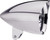headwinds Headlight Housing - 4-1/2" - Mariah Concours Bullet - Gloss Black [14900ZA]
