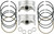 KB PERFORMANCE Piston Kit - 4.000" Standard - 10.0:1 CR - 96"/103" Twin Cam Bored to 110 CI w/SE 95 cc Heads [KB661CSTD]