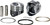KB PERFORMANCE Piston Kit - 3.437 +0.010" - 9.0:1 CR - 74" Big Twin [KB263010]