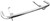 RIVCO PRODUCTS Rear Bumper - Gloss Black - Tri-Glide [HD550BK]