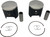 Wossner Piston Kit - 81.86 mm - Ski Doo 800 E-TEC Engine Type [K7079DA2]