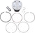 Wossner Piston Kit - 94.95 mm - Gas Gas | Husqvarna | KTM [4075DA]