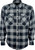 GERBING HEATED CLOTHING 7 V Battery Heated Flannel Shirt - Gray/Black - 3XL [GER7VFSBG3XL]